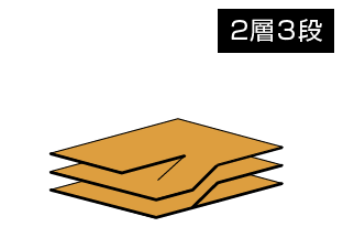 2層3段